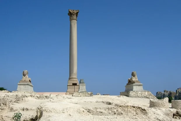 Alexandria, Egypt, Pompey’s Pillar AlexSarapeionPompeysPillar