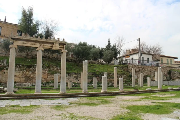 Athens, Greece, Ancient Agora Ancient Roman Agora (Athens) 20180221-2