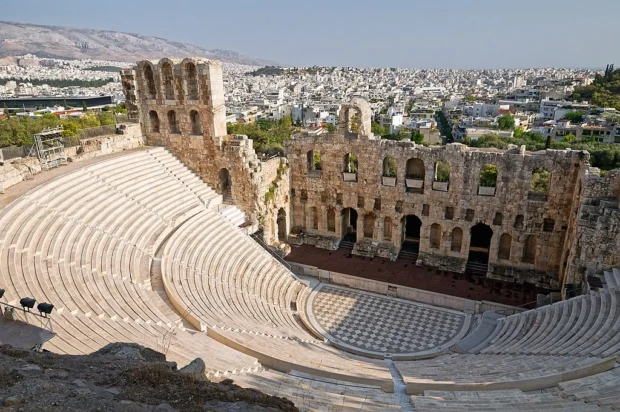 Athens, Greece, Odeon of Herodes Atticus 2016-08-03 Greece, Athens, Odeon of Herodes Atticus DSC 9747 DxO 2