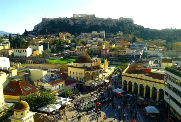 Athens, Greece, Plaka Acropolis and Plaka district, Athens, Greece - panoramio