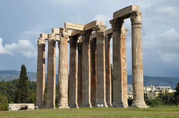 Athens, Greece, Temple of Olympian Zeus Temple of Olympian Zeus, Athens, Greece (13992895766)