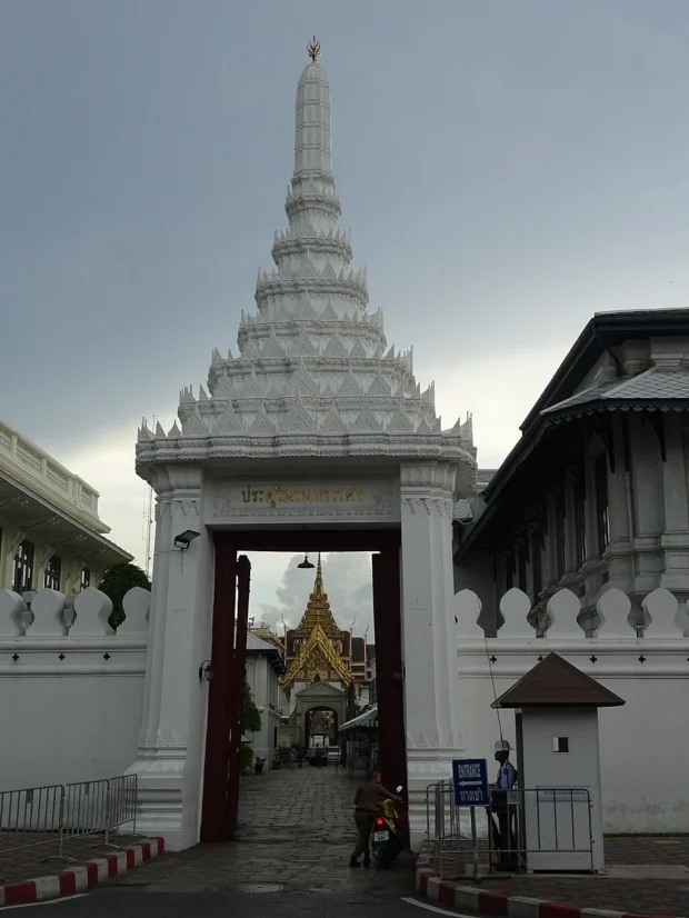 Gate of the Grand Palace in Bangkok