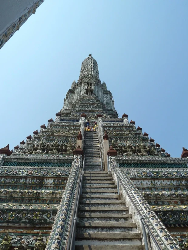 Bangkok, Thailand, Wat Arun Central Prang Bangkok Wat Arun P1130135
