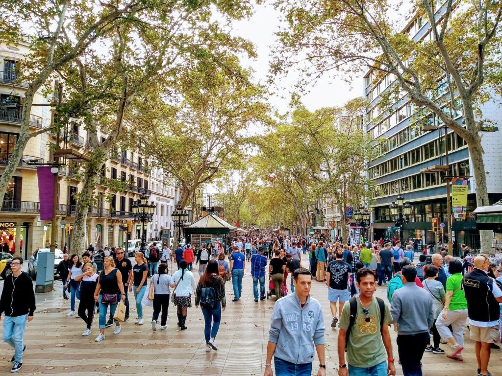 Carrer La Rambla, Barcelona