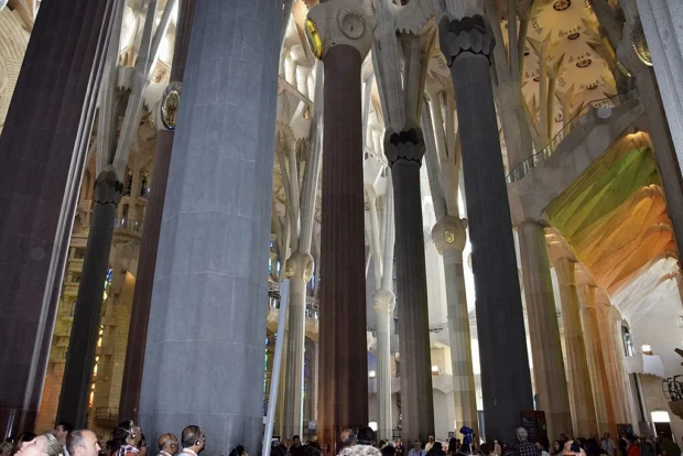 Barcelona, Spain, Sagrada Familia Interior Antoni Gaudi‘s Sagrada Familia, Barcelona (Ank Kumar) 05