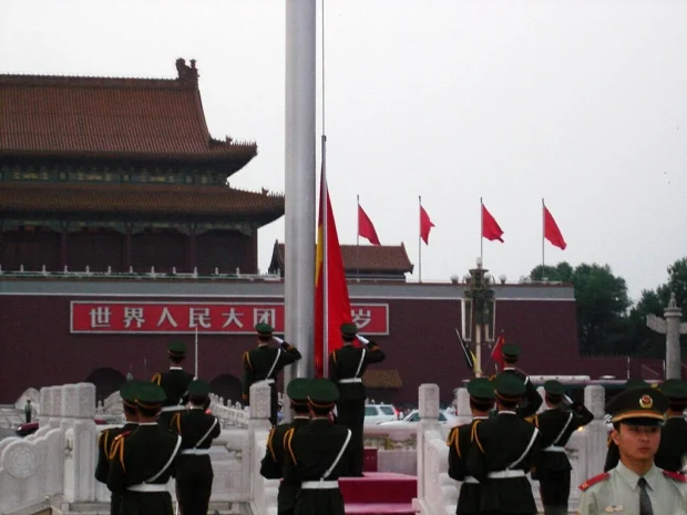 升国旗 - panoramio