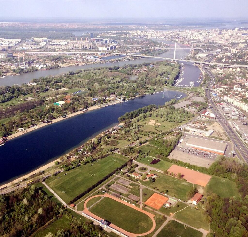 Novo Beograd - ada ciganlija and Cukarica - Banovo Brdo IMG 1759