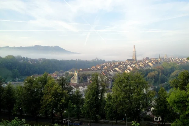 Bern, Switzerland, Rosengarten Bern Altstadt DSC06159