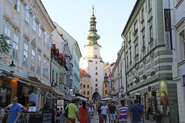 Bratislava, Slovakia, Michael's Gate Bratislava - Michalská brána (1)