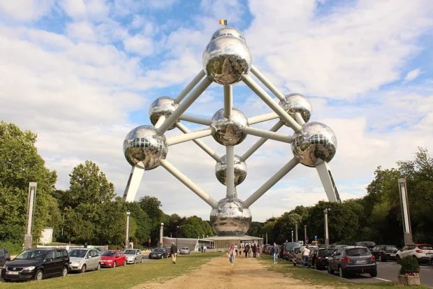 Brussels, Belgium, Atomium Sphere Atomium, Brussels, Belgium