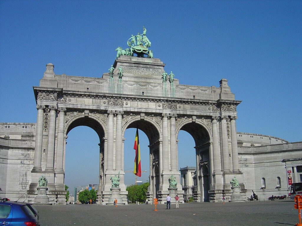 2043-00890 Parc du Cinquantenaire - Arcade centrale (6)
