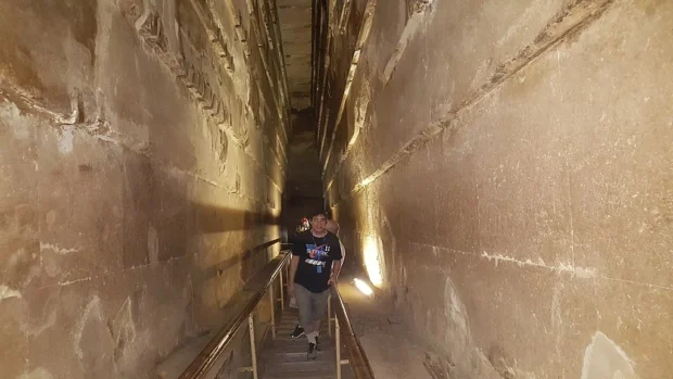 Cairo, Egypt, Khufu Pyramid Interior By ovedc - Interior of the Great Pyramid - 07