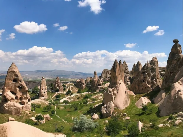 Cappadocia, Turkey, Göreme Fairy Chimneys Goreme.Wonderland.Fairy
