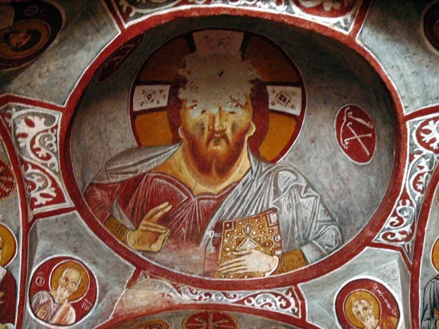 Cappadocia, Turkey, Göreme Frescoes Elmali - Fresco Pantokrator