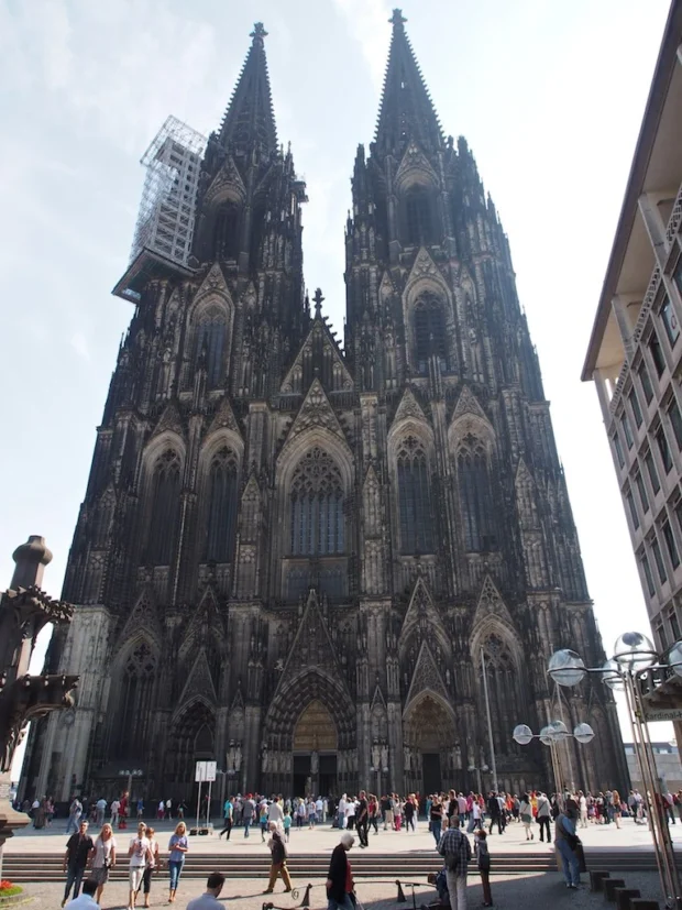 Cologne, Germany, Cologne Cathedral Facade Cologne Cathedral (11355860704)