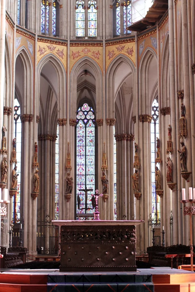 Cologne, Germany, Köln Dom Interior Dom zu Köln, Chorbereich