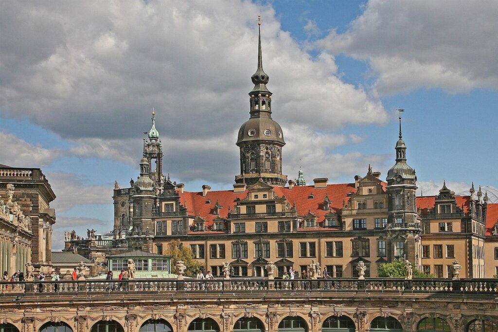00 228 Dresden - Residenzschloss Hausmannsturm
