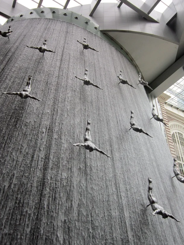 Water Fountain at The Dubai Mall (Ank Kumar, Infosys) 02