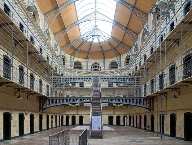 Dublin, Ireland, Kilmainham Gaol Dublin kilmainham gaol cells hall