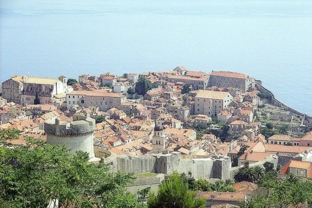Dubrovnik, Croatia, Dubrovnik City Walls 02002 29-004 City walls of Dubrovnik