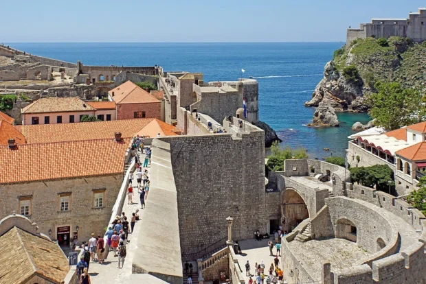 Dubrovnik, Croatia, Dubrovnik City Walls Entrance Croatia-01825 - Pile Gates (10090936803)