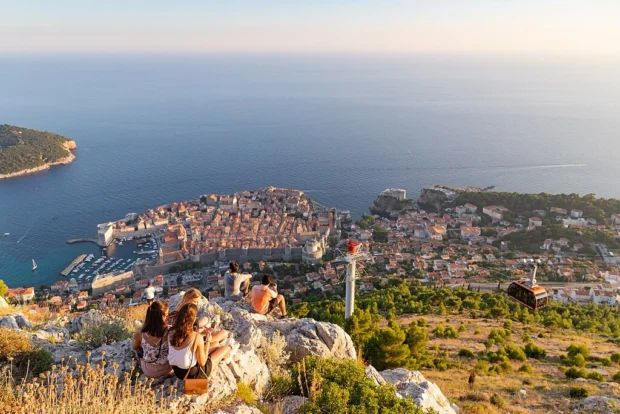Old town of Dubrovnik, Croatia, a view from Mount Srd (48738970521)