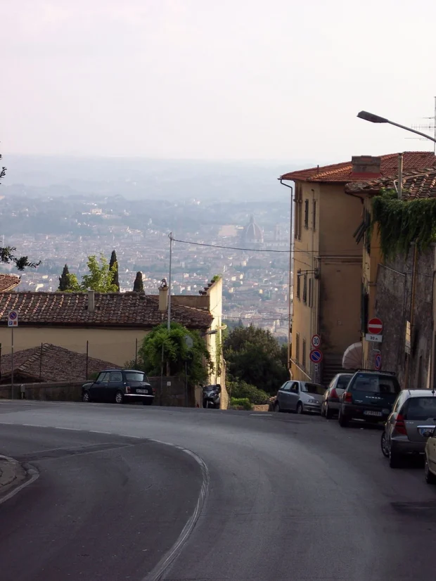 Florence, Italy, Fiesole Florence from Fiesole, Tuscany, Italy
