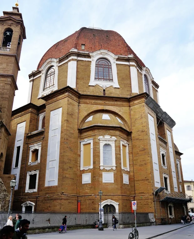 Florence, Italy, Medici Chapels Firenze Basilica di San Lorenzo Esterno Cappella dei Principi