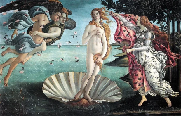 Florence, Italy, Uffizi Botticelli Birth of Venus Botticelli