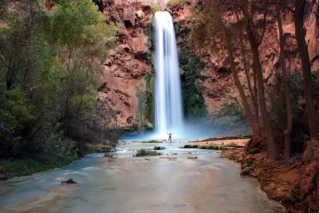 Grand Canyon, United States, Mooney Falls Havasu Mooney Falls