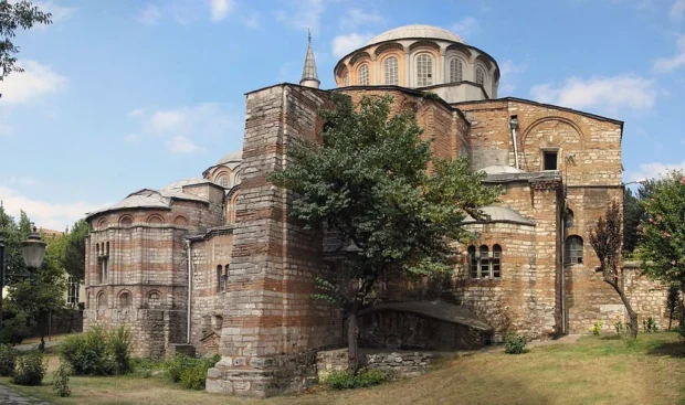Istanbul, Turkey, Chora Church Chora Church Constantinople 2007 panorama 002