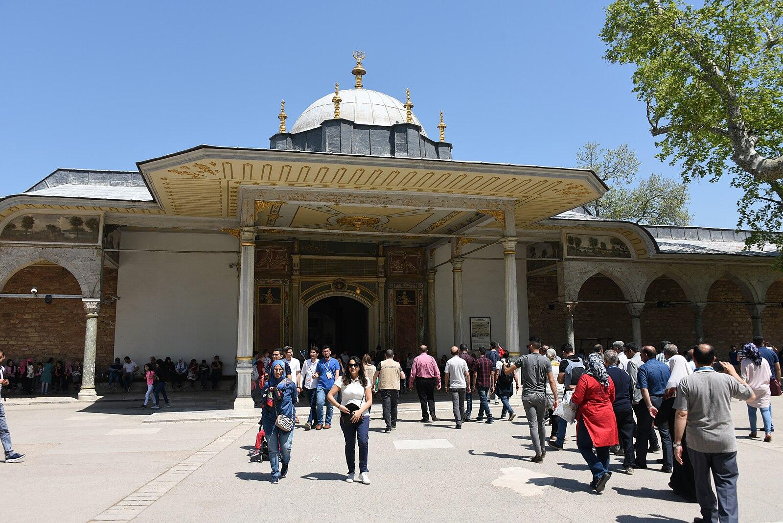 The Gate of Felicity (Bâbüssaâde), Topkapi Palace, Istanbul, Turkey