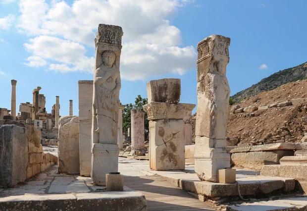 Izmir, Turkey, Ephesus Ephesus - Heracles Gate