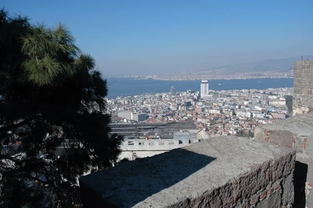 Izmir, Turkey, Kadifekale Izmir Kadifekale view from wall 5677