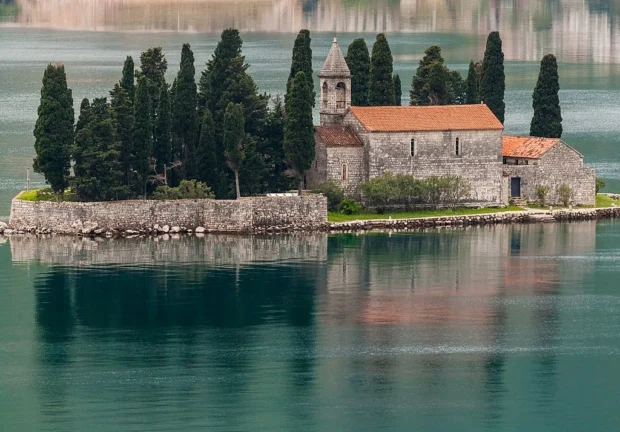 Monasterio de San Jorge, Perast, Bahía de Kotor, Montenegro, 2014-04-19, DD 21