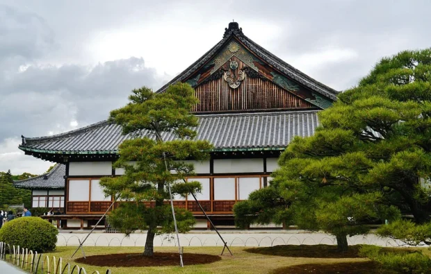 Kyoto, Japan, Nijo Castle Kyoto Nijo-jo Ninomaru-goten-Palast 09