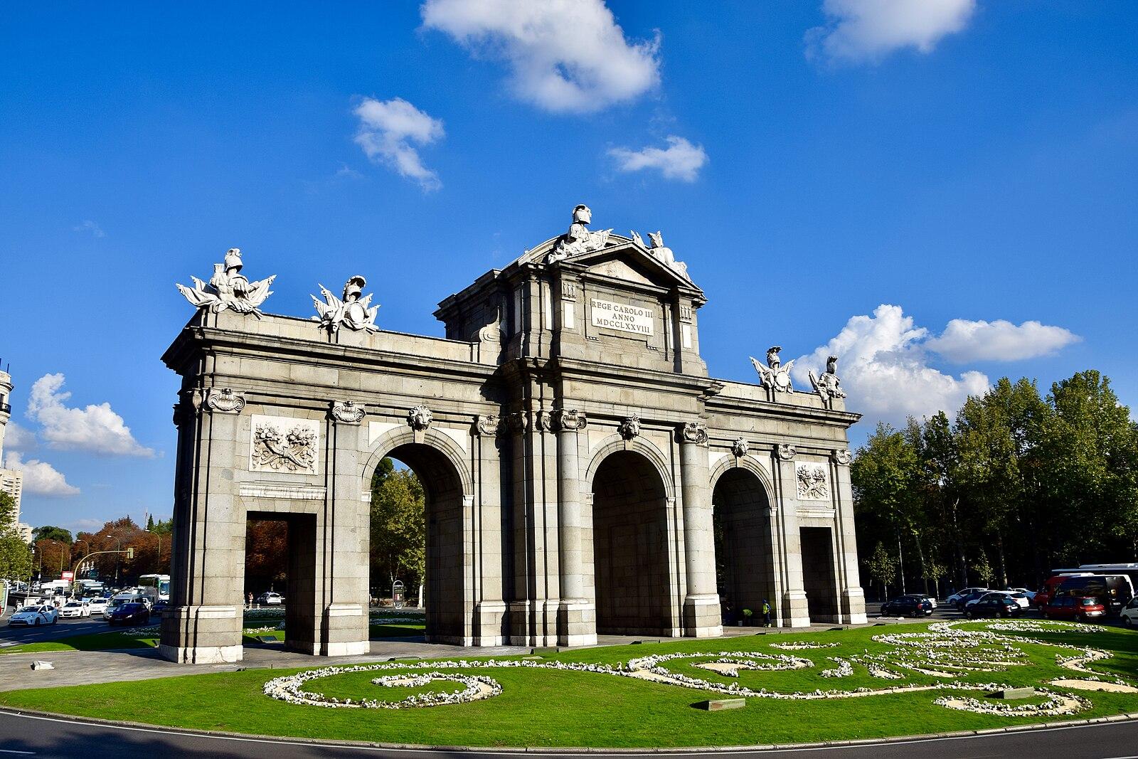 The Puerta de Alcalá gate in Madrid, Spain (Ank Kumar, Infosys Limited) 04