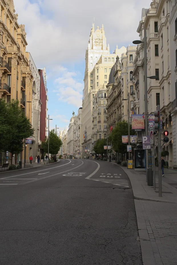 Madrid, Spain, Gran Via Gran Via Madrid May 2025 02