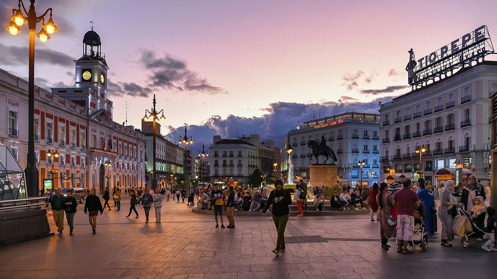 Puerta del Sol in Madrid: The Heartbeat of the City Alive
