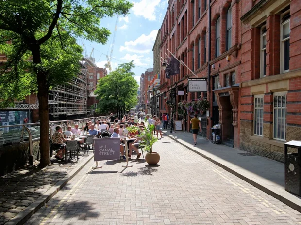 Manchester, Canal Street - geograph.org.uk - 5868306