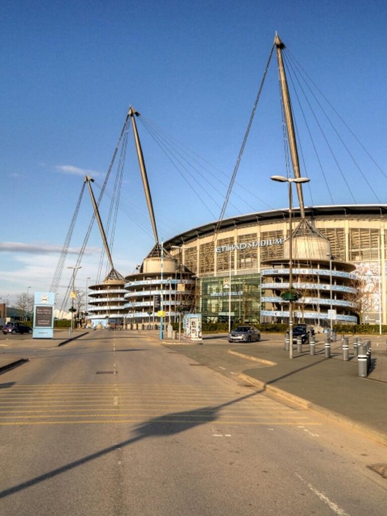 Cityzens Way leading to the Etihad Stadium - geograph.org.uk - 4378383
