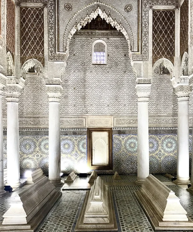 Marrakesh, Morocco, Saadian Tombs Marrakesh Tombs