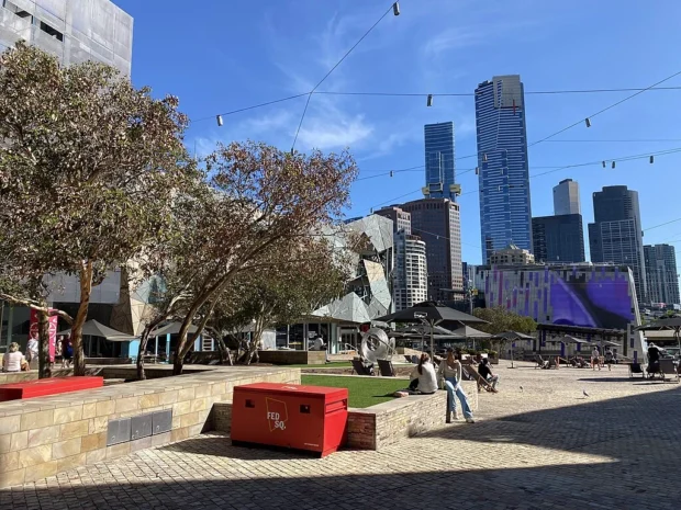 Melbourne, Australia, Federation Square AUS Melbourne, Central Business District, Federation Square 013