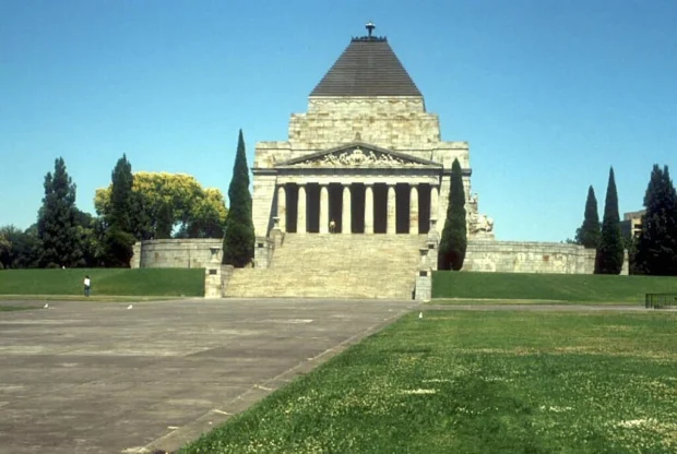 Melbourne, Australia, Shrine of Remembrance Shrine of Remembrance-Melbourne-1994