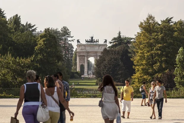 Milan, Italy, Sempione Park ParSemp S