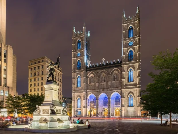 Montreal, Canada, Notre-Dame Basilica Basílica de Notre-Dame, Montreal, Canadá, 2017-08-11, DD 26-28 HDR