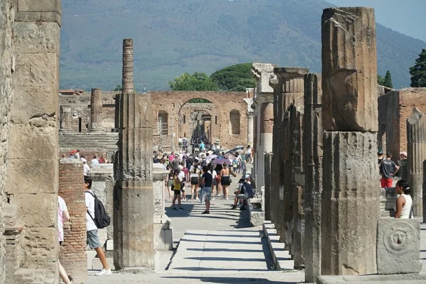 Naples, Italy, Pompeii Forum Forum, Pompeii 06