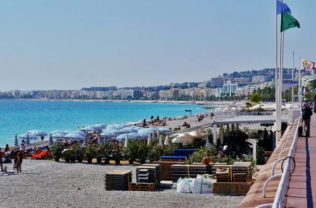 Nice Promenade des Anglais Plage 2