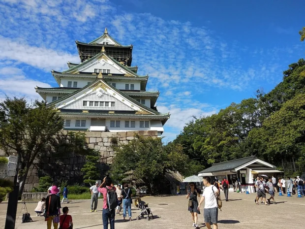 Osaka, Japan, Osaka Castle Castelo de Osaka