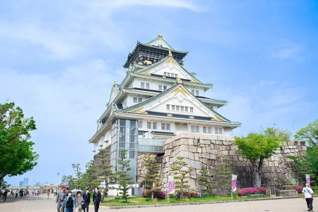 Osaka, Japan, Osaka Castle Main Tower Osaka Castle 2022-04-23
